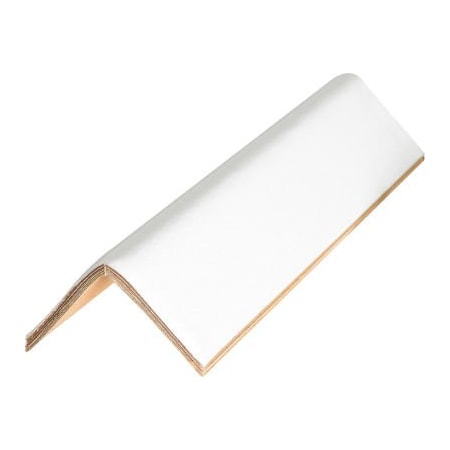 Box Packaging Medium Duty Edge Protectors 2W x 2D x 40L .16 Thick White 80/Pack EP2240160BX